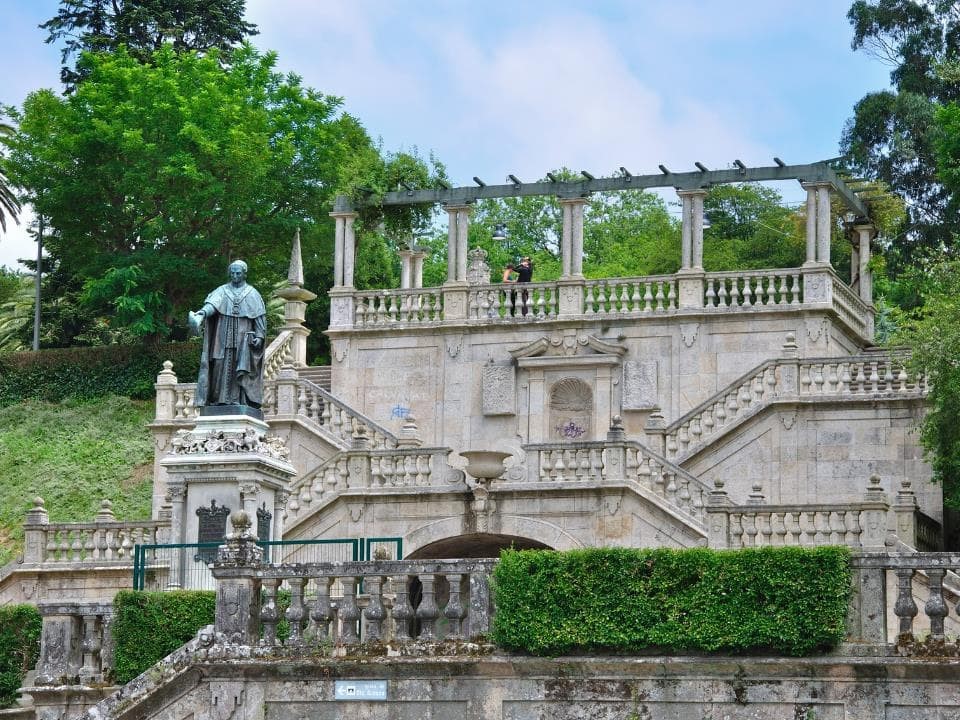 Cinco espazos verdes para pasear en Compostela